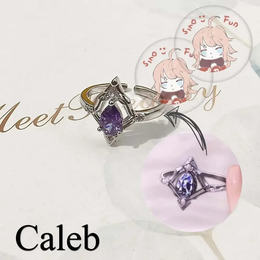 Love and Deepspace Fanmade Rings, Caleb, Rafayel, Zayne, Xavier